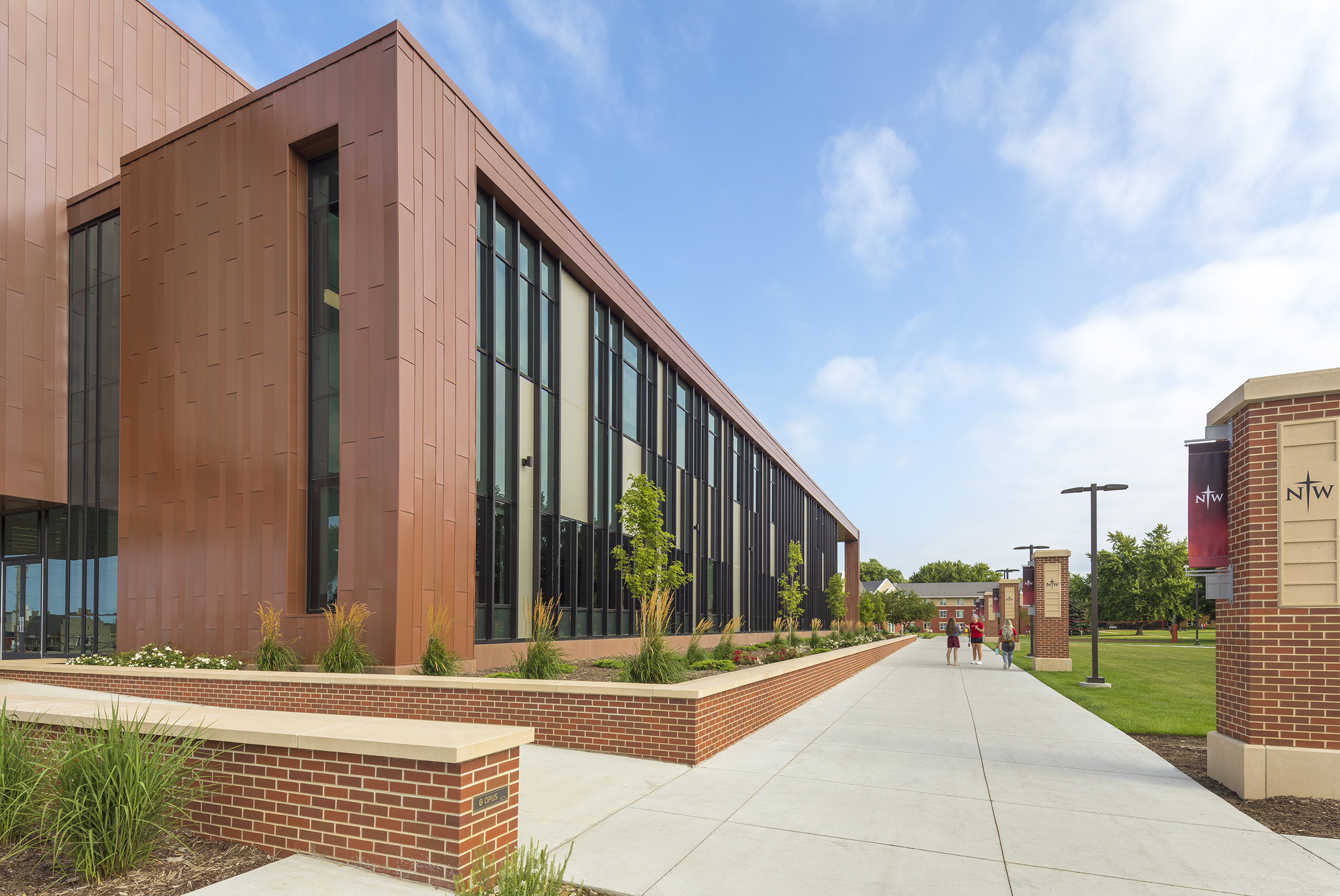 Modern College Building Modern College Building
